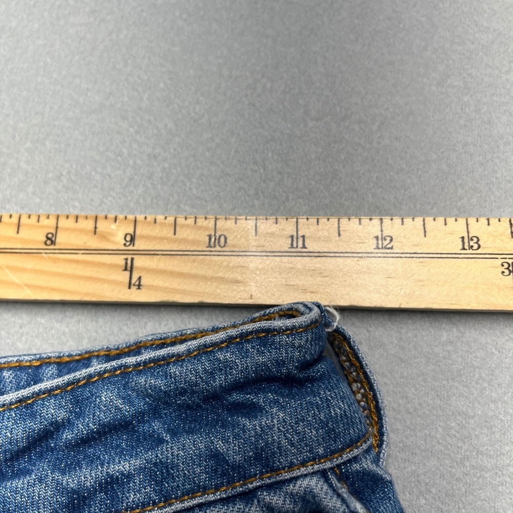 Anthropologie PILCRO Austyn High ‎ Rise Cuffed Wide Leg Jeans Women 26 Relaxed - Picture 7 of 11